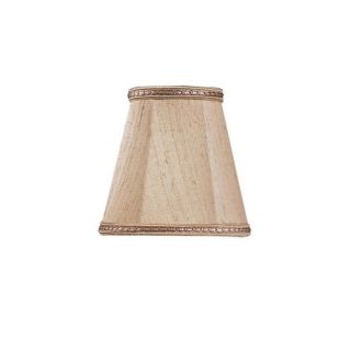 Metropolitan Clip on Round Straight Shade with Matching Trim in