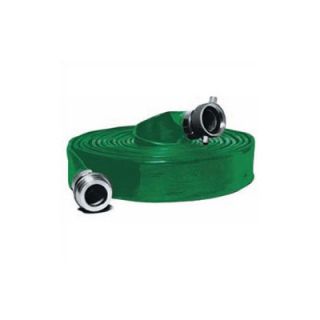 Abbott Rubber Company Contractors PVC Water Discharge Hose in Green