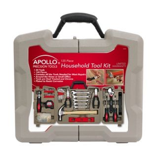 Apollo Tools 144 Piece Household Kit