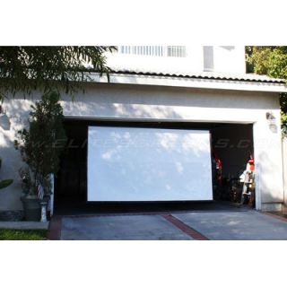  Portable Outdoor DynaWhite Projection Screen   145 43 AR