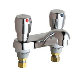 Metering Bathroom Faucet with Double Metering Handles