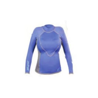 Neosport 1.5mm XSPAN Womens Long Sleeve Top Wetsuit in Blue