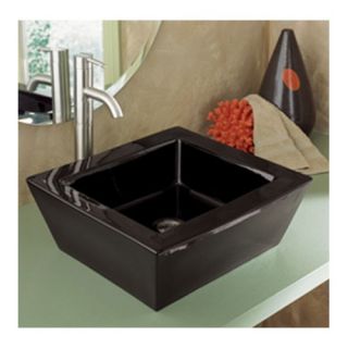 Classically Redefined 18x16 Rectangular Ceramic Vessel Sink with