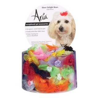Aria Sheer Delight Dog Bows (100 Pieces)   DT157 99