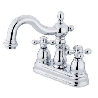 Elements of Design Heritage Centerset Bathroom Faucet with Double