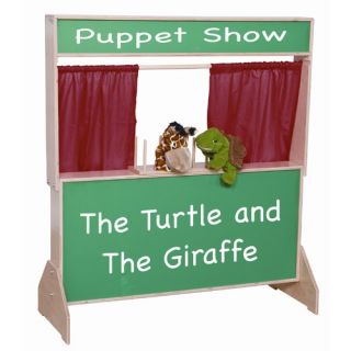 Deluxe Puppet Theater with Chalkboard