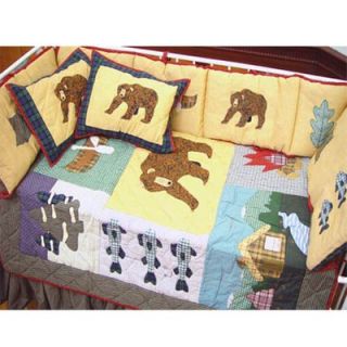 Patch Magic Cabin Crib Bedding Collection   CABN Series