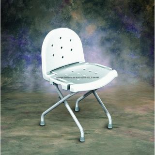 Invacare Folding Shower Chair with Back   INV9981EA