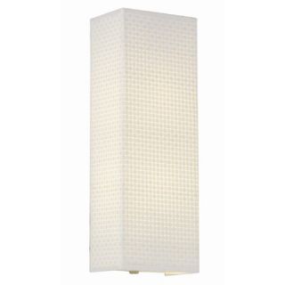 Philips Forecast Lighting Manhattan Weave Wall Sconce Shade in White