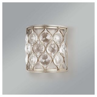 Feiss Lucia Wall Sconce in Burnished Silver   WB1497BUS