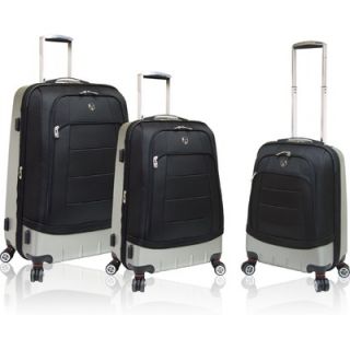 Travelers Polo & Racquet Club Moskow 3 Piece Hybrid Luggage Set   HB
