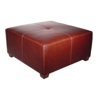 Coja Nordic Leather Ottoman   Nordic Ottoman