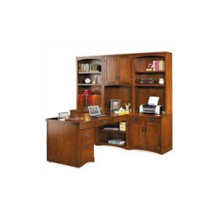 Home Styles Bedford 2 Drawer L Shape Desk Office Suite   5531 165