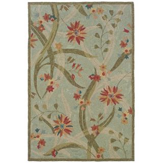 Homespice Decor Hooked Walk In The Flowers Rug