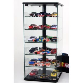 Tier One Designs Glass and Aluminum Display Case with Swivel