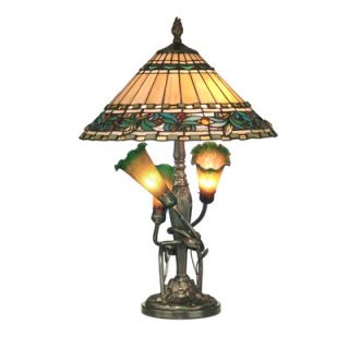 Dale Tiffany 24 Five Light Table Lamp in