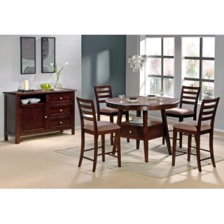 Steve Silver Furniture Haley Counter Height Dining Chair in Multi Step