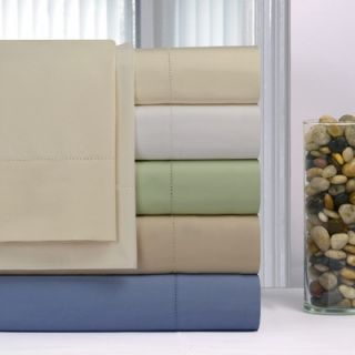 Pointehaven Heavy Weight Flannel Solid Sheet Set in Chocolate