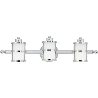 Quoizel Tranquil Bay Vanity Light in Polished Chrome