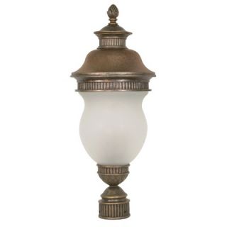 Nuvo Lighting Luxor Post Lantern in Platinum Gold