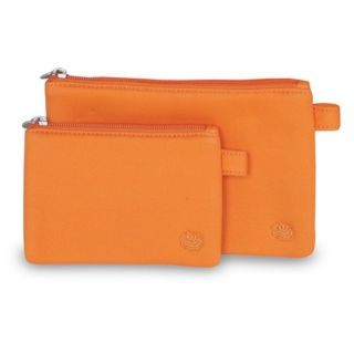 Lea Techno Pouches in Tomato