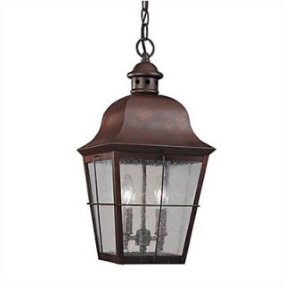 Sea Gull Lighting Colonial Styling Outdoor Pendant in