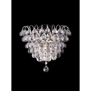 Dale Tiffany Two Light Harrison Wall Sconce in Polished Chrome