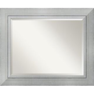 Amanti Art Romano Large Mirror in Burnished Silver   DSW01041