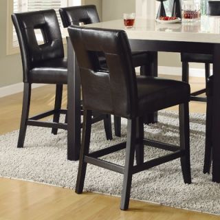 Woodbridge Home Designs Archstone Counter Height Chair   3270 24S1BK