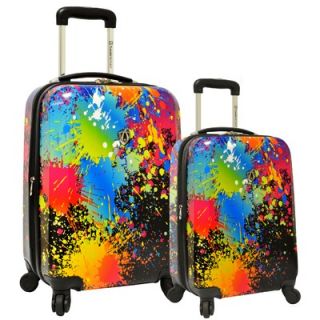 Travelers Choice 2 Piece Hardsided Expandable Luggage Set