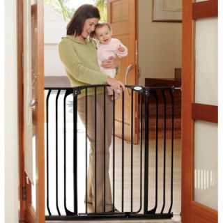 Dream Baby Extra Tall Hallway Swing Closed Saftey Gate in Black