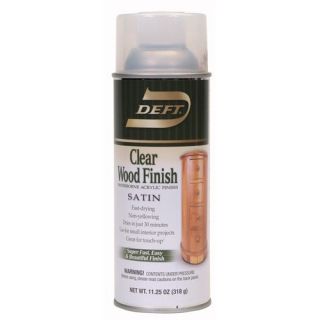 Watco 11 1/4 Oz Clear Lacquer Semi Gloss Wood Finish Spray 63181
