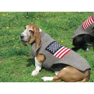 Chilly Dog American Flag Dog Sweater   200 10