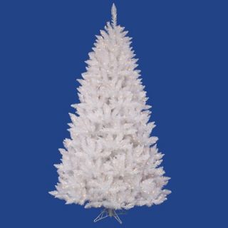 Vickerman Crystal White Spruce 9.5 Artificial Christmas Tree with