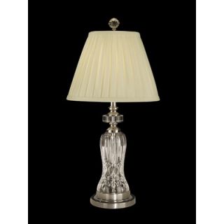 Dale Tiffany 25.5 One Light Crystal Table Lamp in Antique Pewter