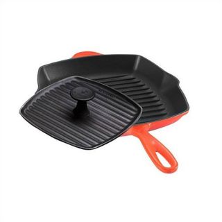 Enameled Cast Iron 10 Flame Grill Pan Set