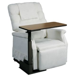 Drive Medical Patient Room Seat Lift Chair Overbed Table with Left