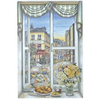 Stupell Industries Cabin and Lake Wooden Faux Window Scene   FW 208