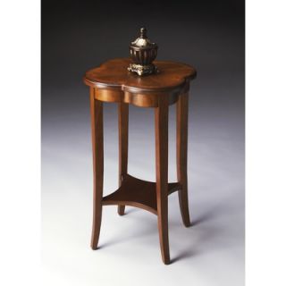 Butler Masterpiece 16 Accent Table in Distressed Olive Ash Burl