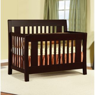  Childrens Products Shelby Crib and Changer in Espresso   85001 205