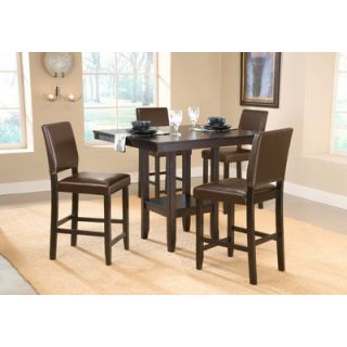 Hillsdale Arcadia 5 Piece Counter Height Dining Set   4180DTBSPG