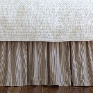 Taylor Linens Farmhouse Stripe Bed Skirt   208FRMST
