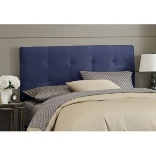 Double Button Tufted Upholstered Headboard