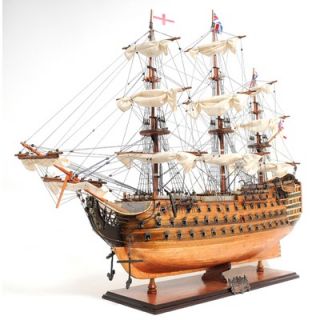 Old Modern Handicrafts Hms Victory Copper Bottom Ship