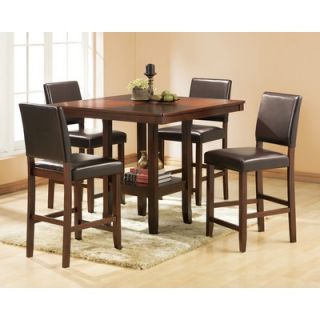 Welton Alford 5 Piece Counter Height Dining Set