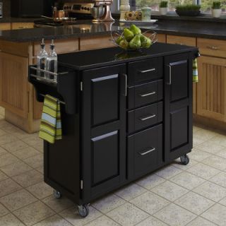 Home Styles Kitchen Cart with Granite Top   9100 1024