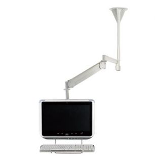 Cotytech Long Reach LCD Ceiling Mount with Front Keyboard Holder