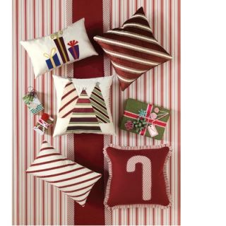 Eastern Accents Candy Cane Ribbon Candy Decorative Pillow   ATE 221