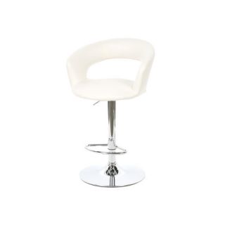 Colorado City 29 Barstool with Footrest in White