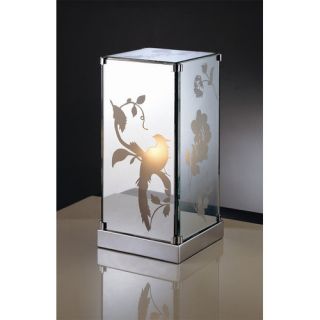Carin One Light Mirrored Table Lamp